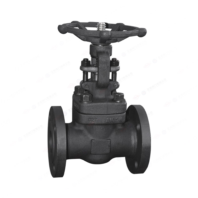 Forged steel flange gate valve
