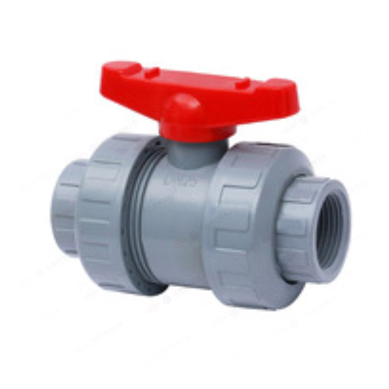Plastic ball valve